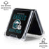 NFL Philadelphia Eagles Helmet Galaxy Z Flip6 Clear Case